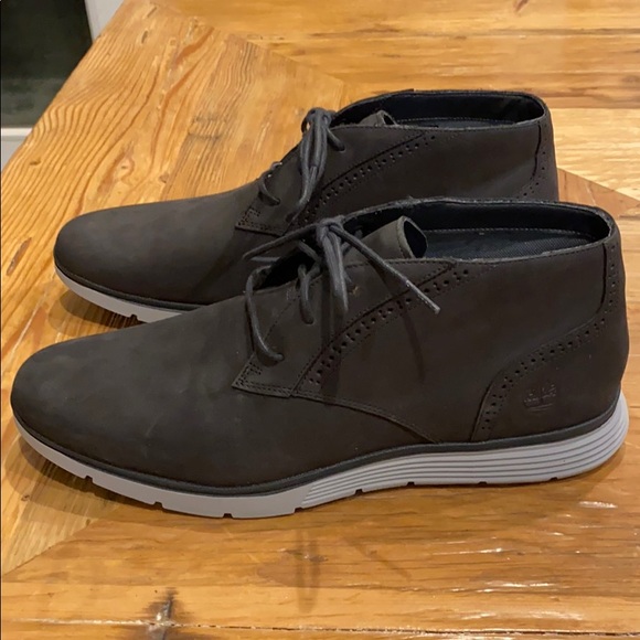 timberland chukka boots black mens